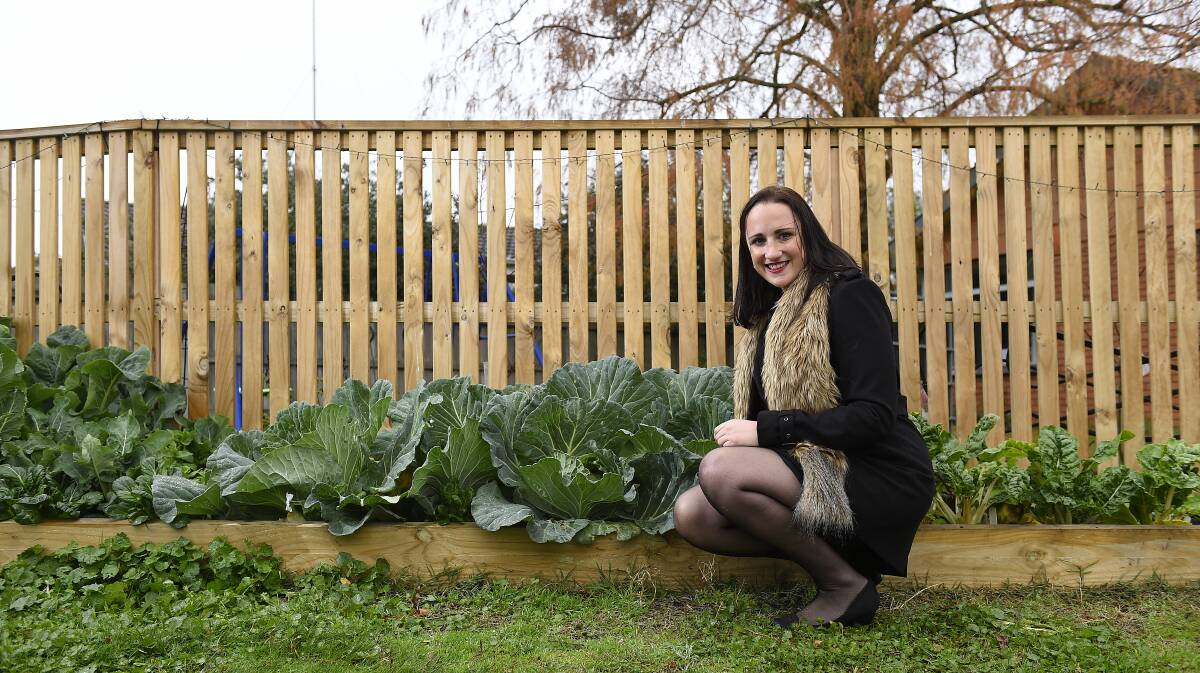 Ballarat City Councillor Amy Johnson proposes establishing communal fruit and vegetable boxes on nature strips.