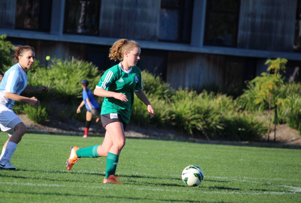 Form: Young star Claire Demuth showed plenty of promise for the Eureka Strikers on Sunday.