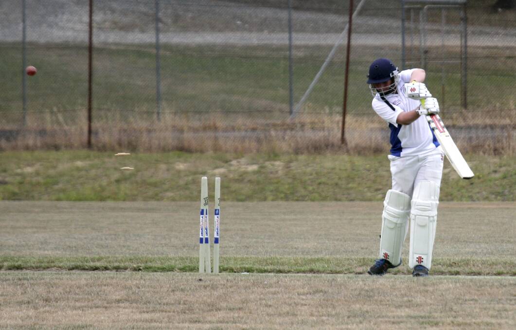 UNDER-15 at Linton: Out: Daniel Etheridge (Grenville) is bowled by Sam Graham (Gisborne Green).