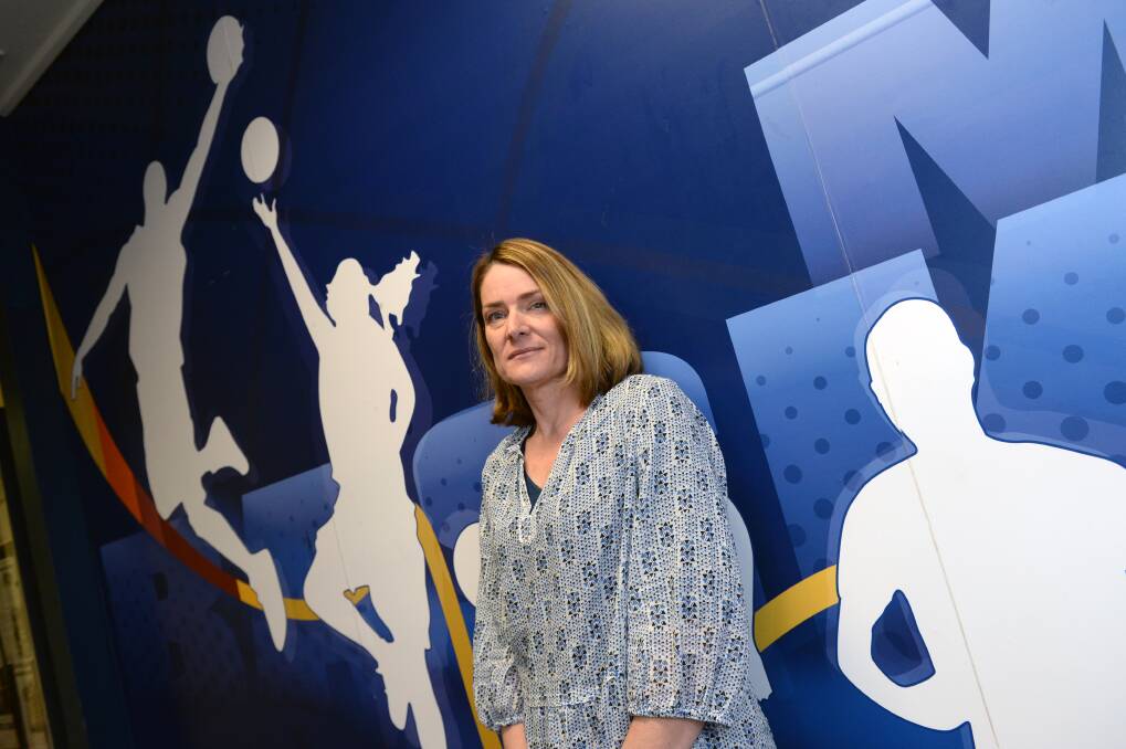 Benefits: Kellie Wilson emphasises the importance of sport for children. PICTURE: KATE HEALY