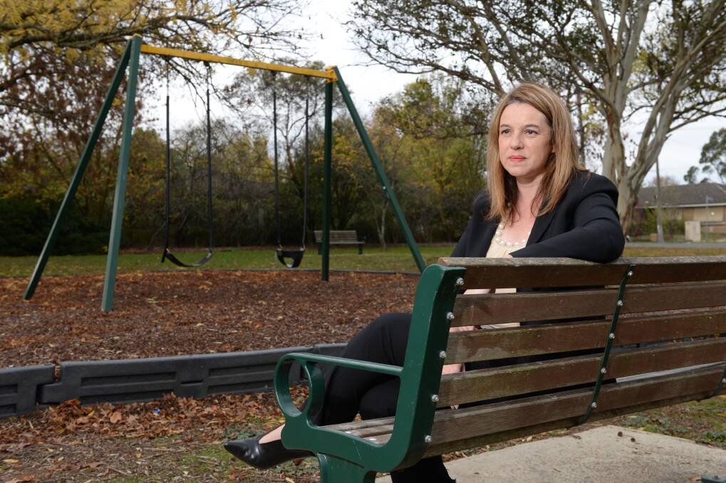 Angry: Ingrid Irwin was left feeling betrayed by the legal system after she came forward against her abuser. PICTURE: KATE HEALY