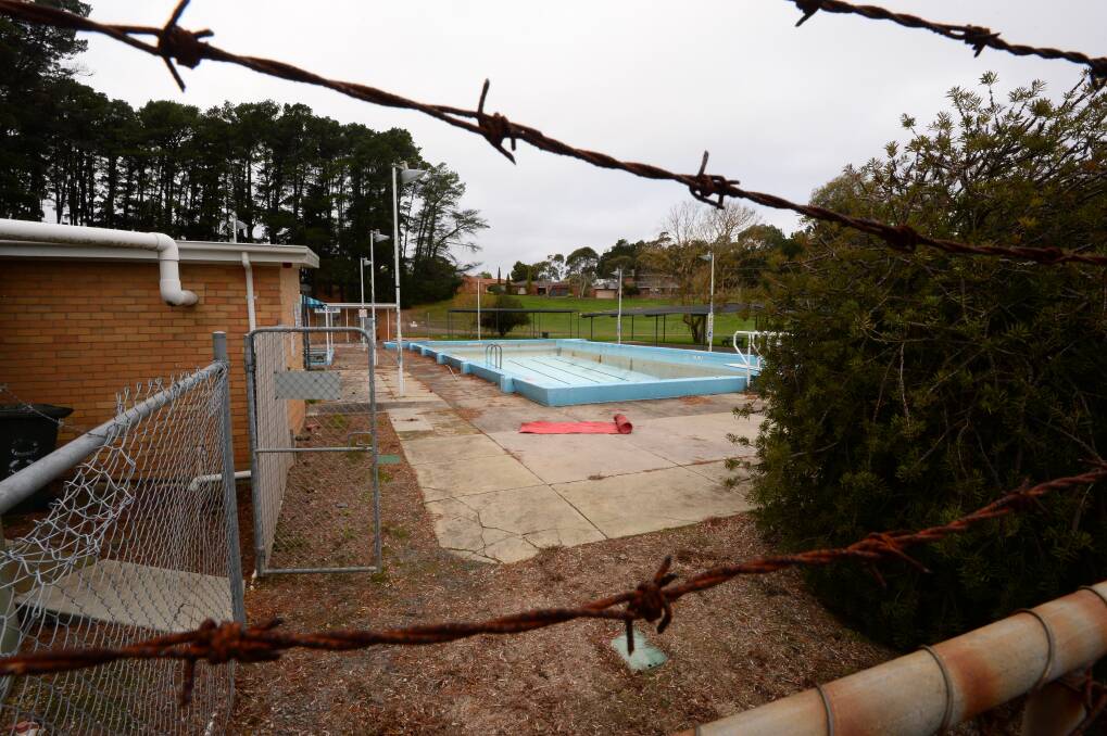 Forlorn: The Black Hill Pool that the community is fighting to save.
PICTURE: ADAM TRAFFORD