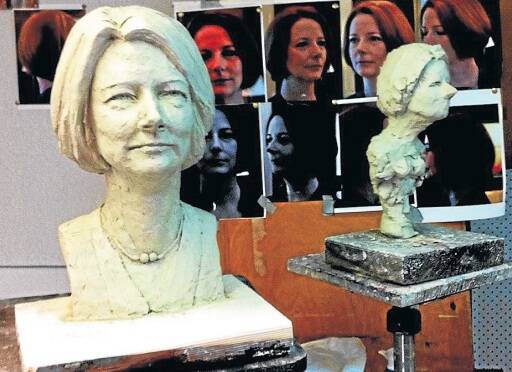 Julia Gillard will be in Ballarat on October 9 to unveil her bronze bust in the Ballarat Botanical Gardens.