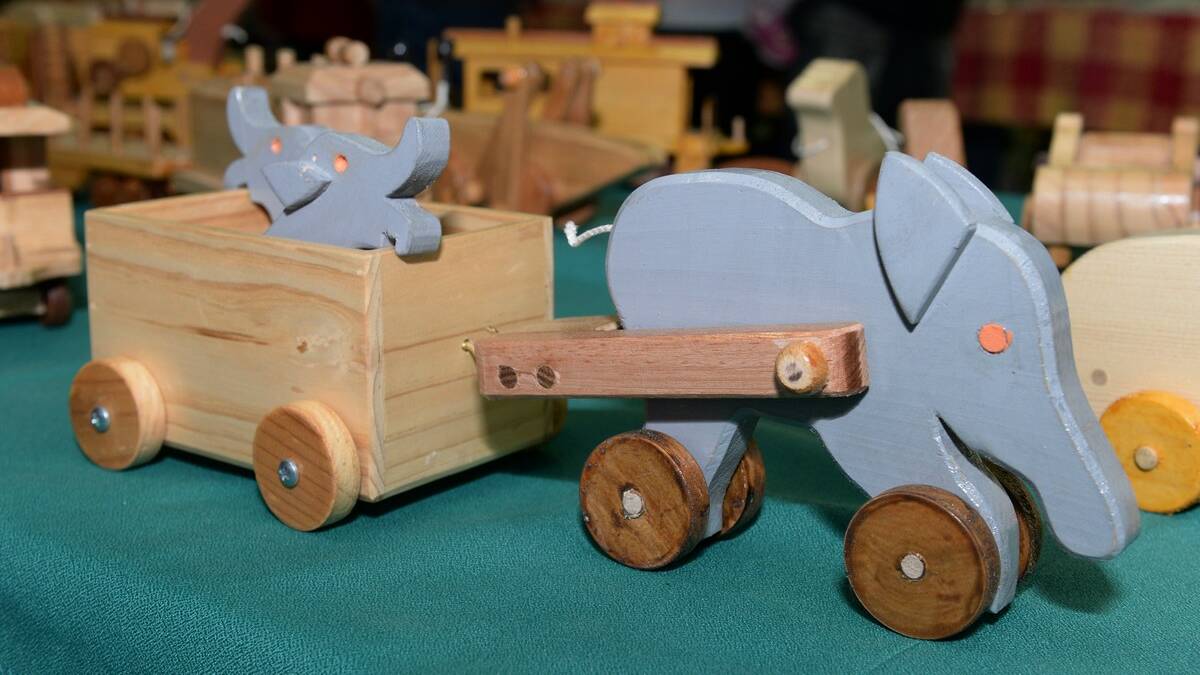 Ballarat Woodworkers Guild Annual Wood and Craft Show. Picture: Kate Healy
