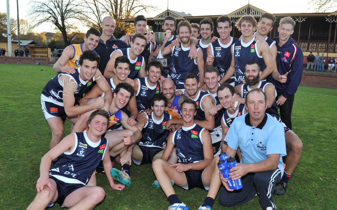 The victorious Ballarat team.