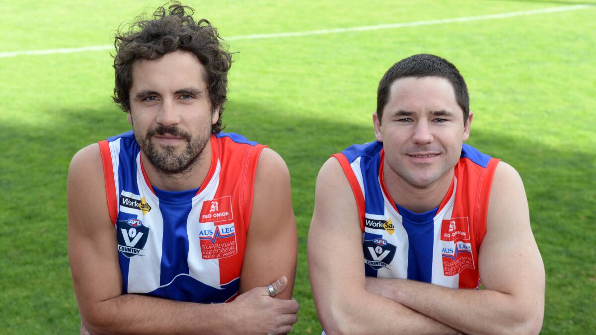 East Point favourite sons Luke Faull and Jason Delaney are back in red, white and blue.