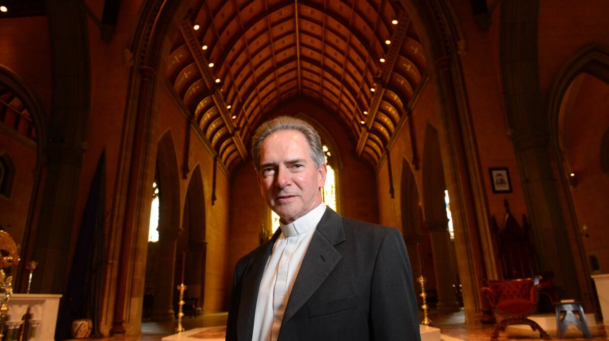 Ballarat Bishop Paul Bird says the diocese would struggle to cover all clergy sexual abuse compensation claims. Picture: ADAM TRAFFORD