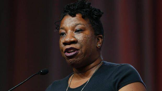 Tarana Burke, founder, #MeToo campaign, will attend the Golden Globes as the guest of actress Michelle Williams. Photo: PAUL SANCYA
