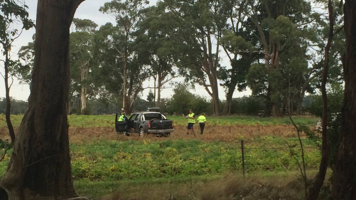 A man overshot an intersection at Glen Park on Saturday morning. PICTURE: ALEX HAMER