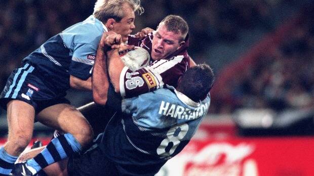 State of Origin in Melbourne has come a long way since the last match at the MCG in 1997. Photo: Craig Golding 