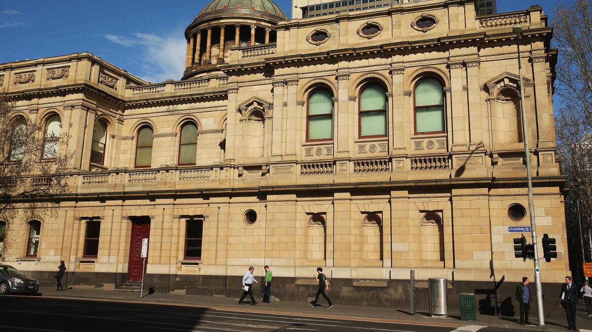 JURORS have been shown an axe allegedly used by two Ballarat men accused of using it kill autistic teenager Timothy O'Brien at Scarsdale last year.