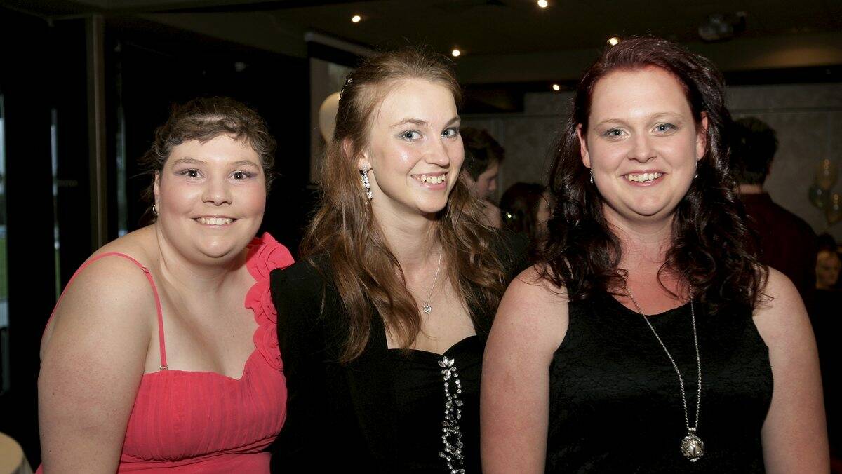 Ballarat Secondary College: Sharlene Scollo, Lisa Ford, Aimee Rayner