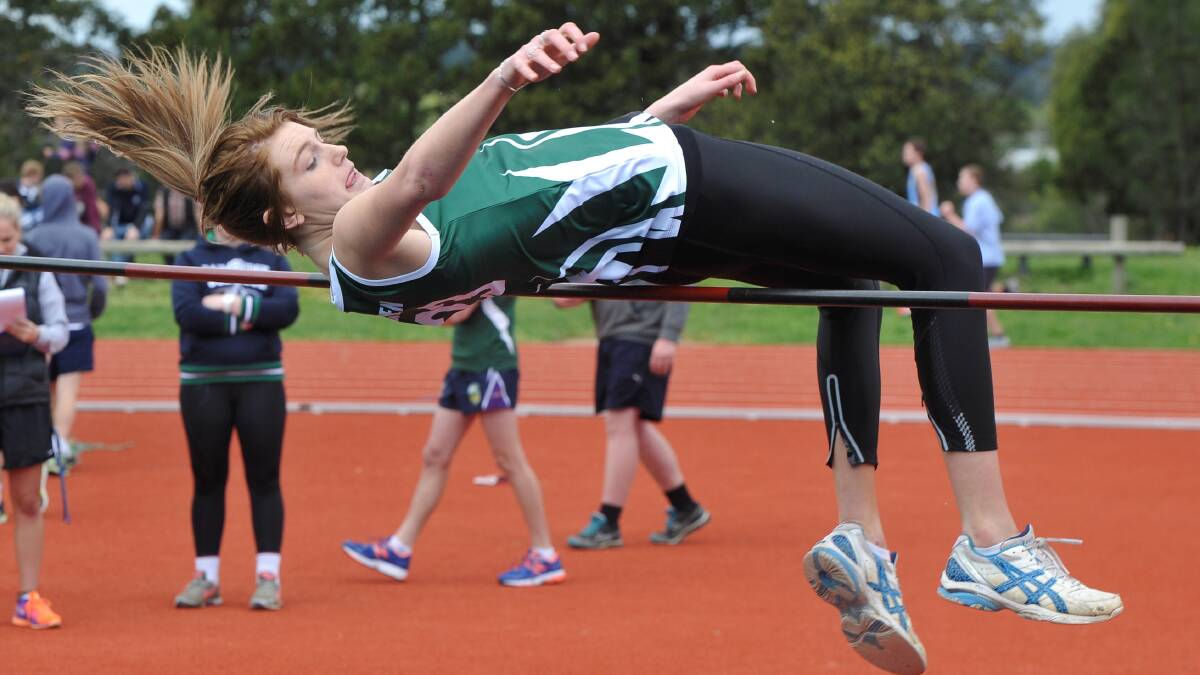 SSV Greater Western Secondary Seniors Boys'/Girls'Track and Field finals.
Rebecca Rohan. PICTURE AND VIDEO: LACHLAN BENCE