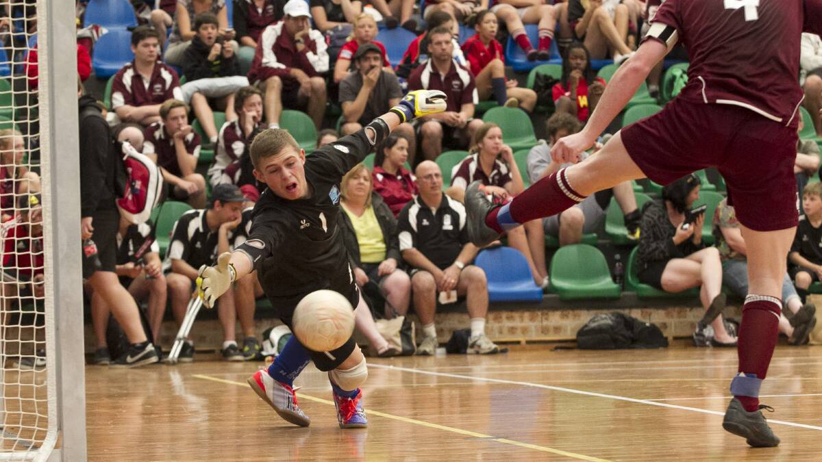 Futsal is a sport for all ages. PICTURE: Fairfax Media