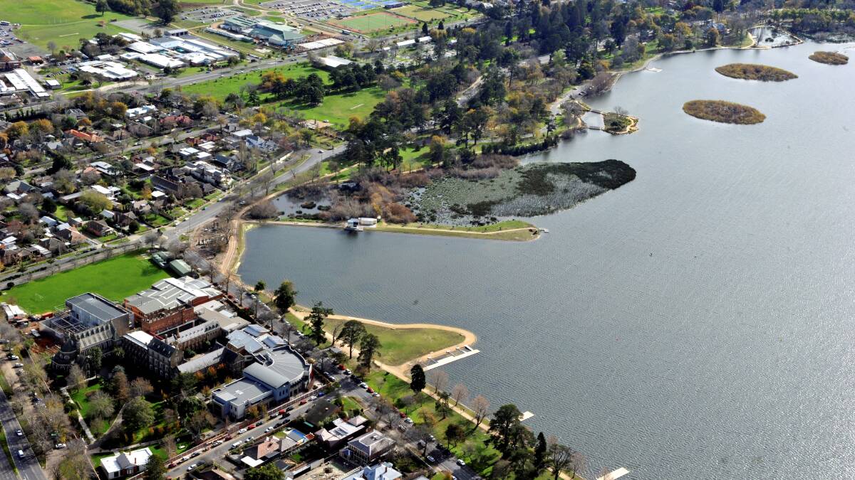 Plans for Lake Wendouree apartments have been shelved by council. PICTURE: JEREMY BANNISTER