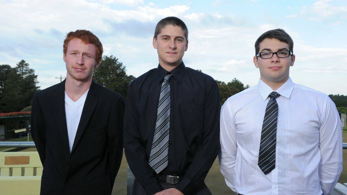 Beaufort Secondary College: Tom Sannen, Aaron James, Tim Waldron 