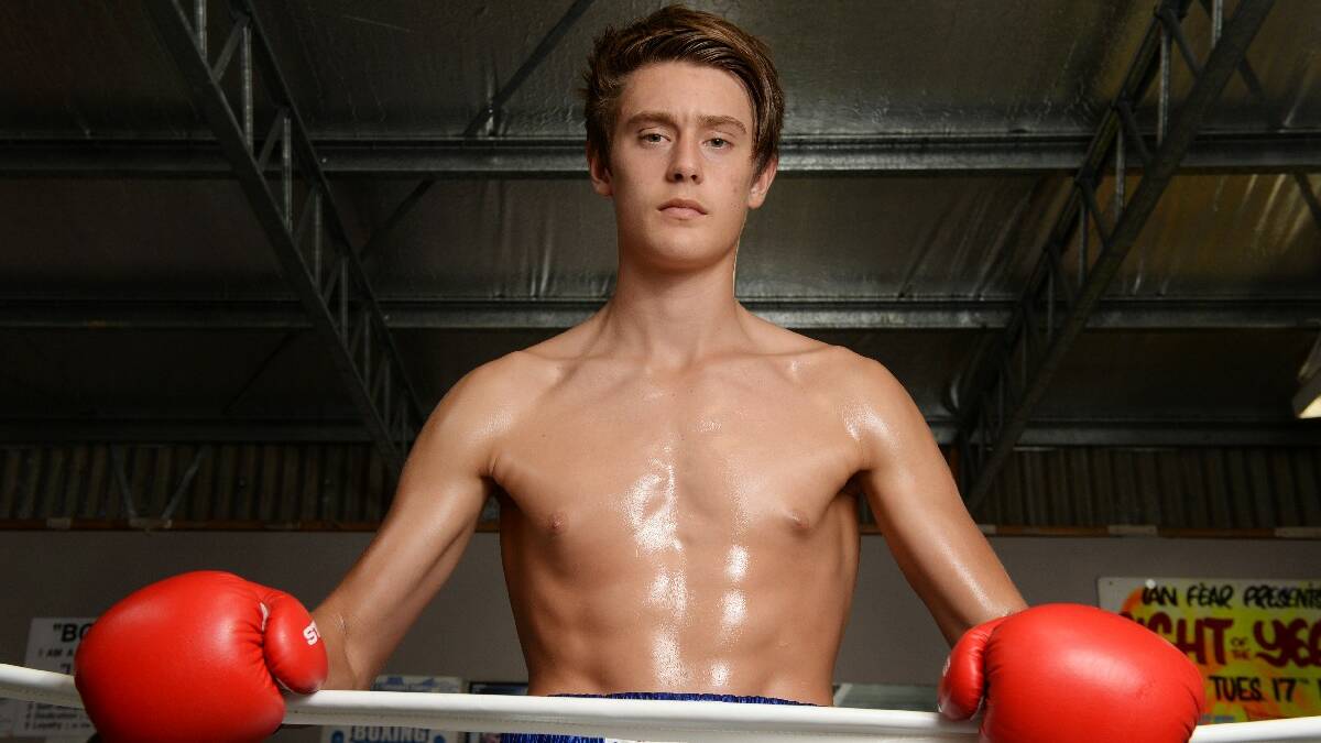 Dylan Mallia has started his amateur boxing career with three straight knockouts. Picture: Kate Healy