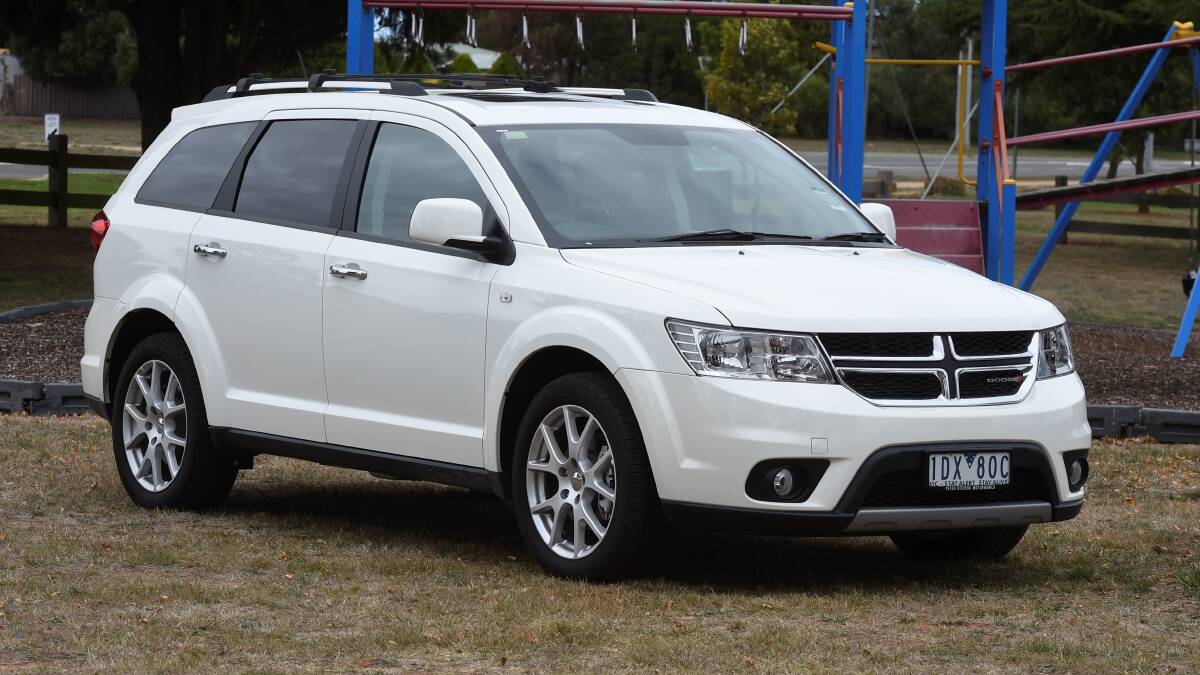 The Dodge Journey. PICTURES AND VIDEO: LACHLAN BENCE