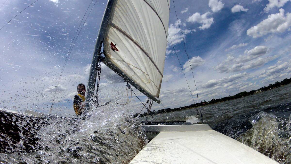 Behind the scenes of sailing in Ballarat. PICTURE: JEREMY BANNISTER