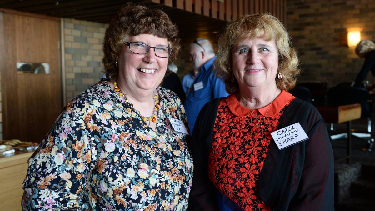 Reunion for former Ballarat East High School students. @ MidCity L-R - Simone Duthie, Carol Henderson