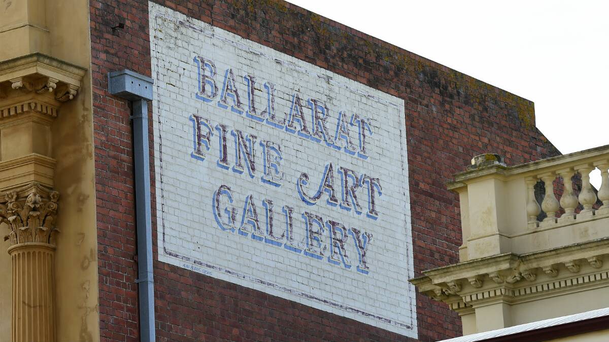The Ballarat Fine Art Gallery on Lydiard Street, Ballarat. PICTURE: JUSTIN WHITELOCK