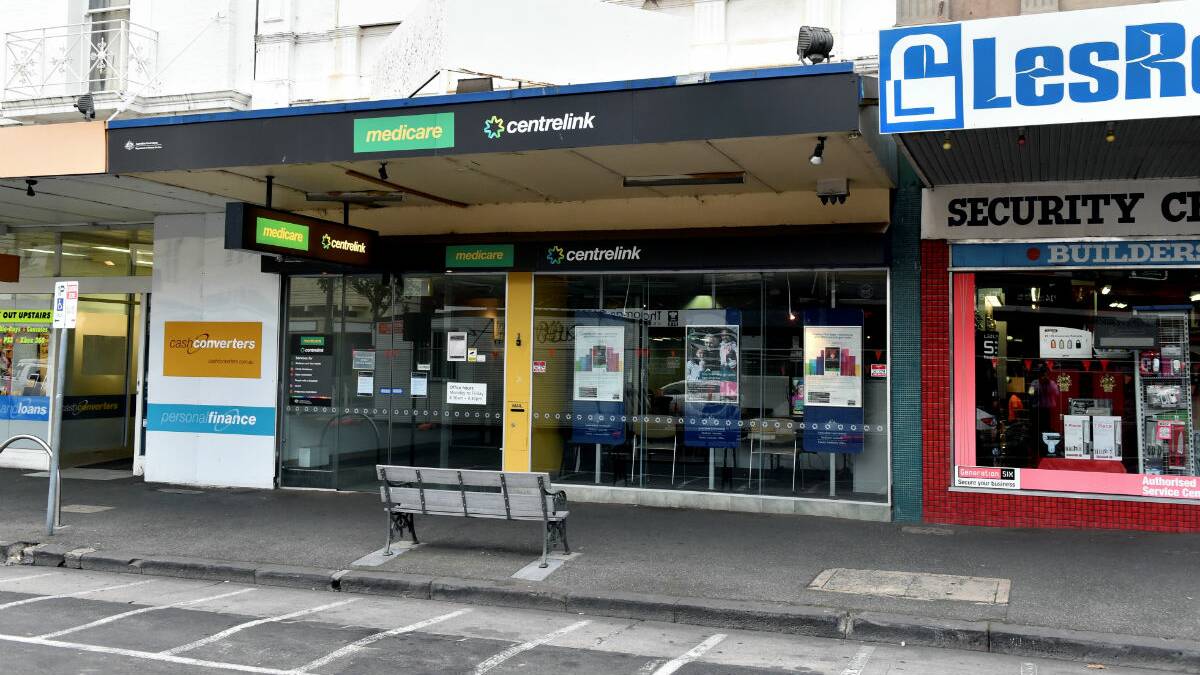 Medicare Ballarat’s shop on Armstrong Street North. PICTURE: JEREMY BANNISTER
