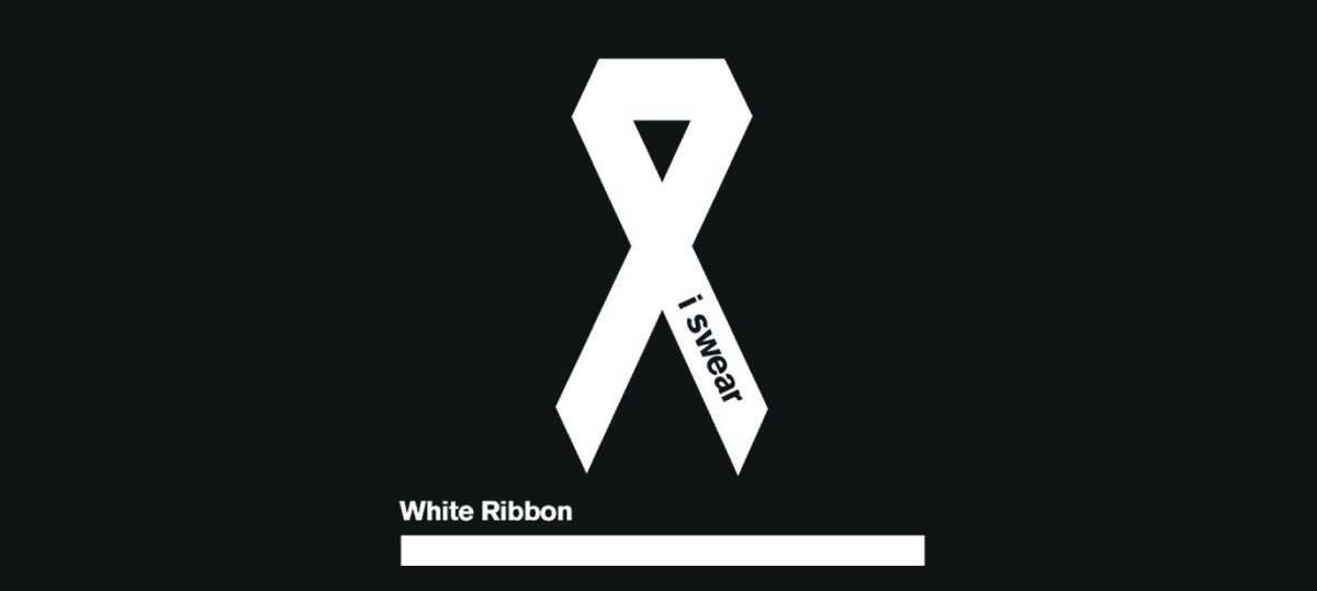 White Ribbon Day 2013. PICTURE: THE COURIER