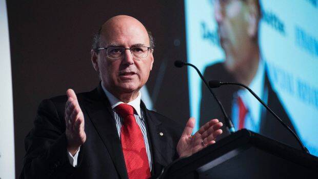 Senator the Hon Arthur Sinodinos AO, Minister for Industry, Innovation and Science, has taken a leave of absence to fight cancer. Photo: Christopher Pearce
