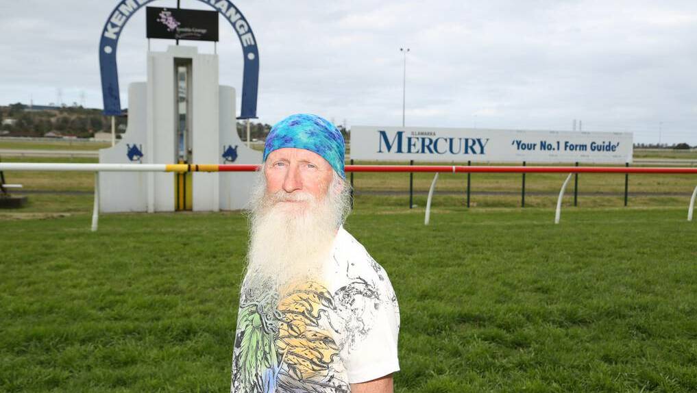 Wollongong's mystery marathon man Forrest. Picture: GREG ELLIS