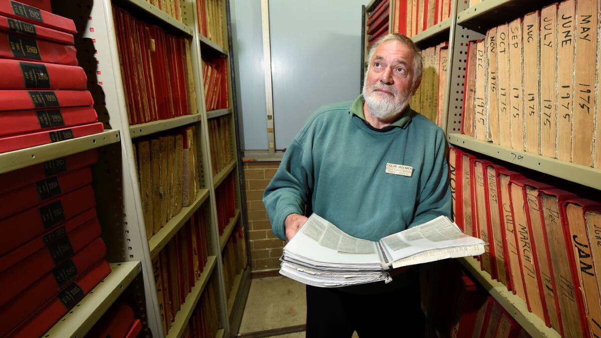Letter writer Colin Holmes is 10 letters away from having his 400th published. PICTURE: LACHLAN BENCE
