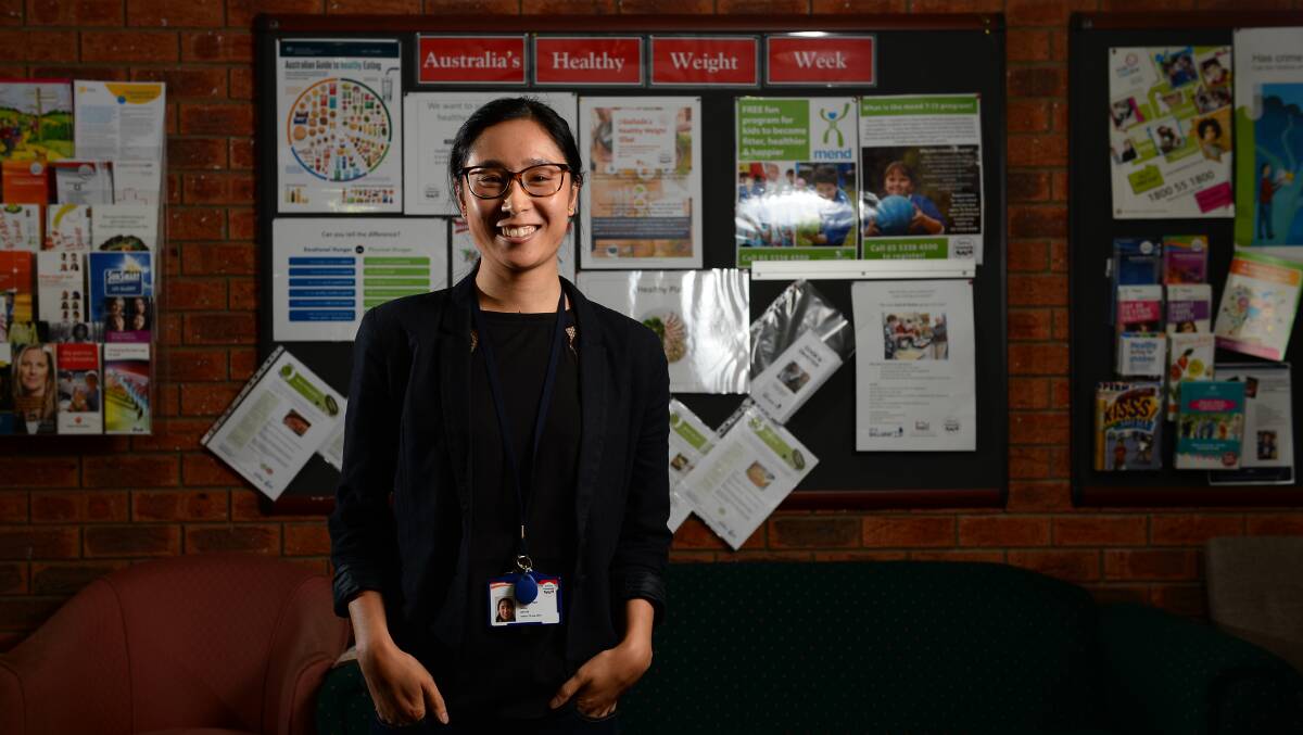 Ballarat Community Health accredited practising dietitian Joanna Poon recommends eating home-cooked meals. PICTURE: ADAM TRAFFORD