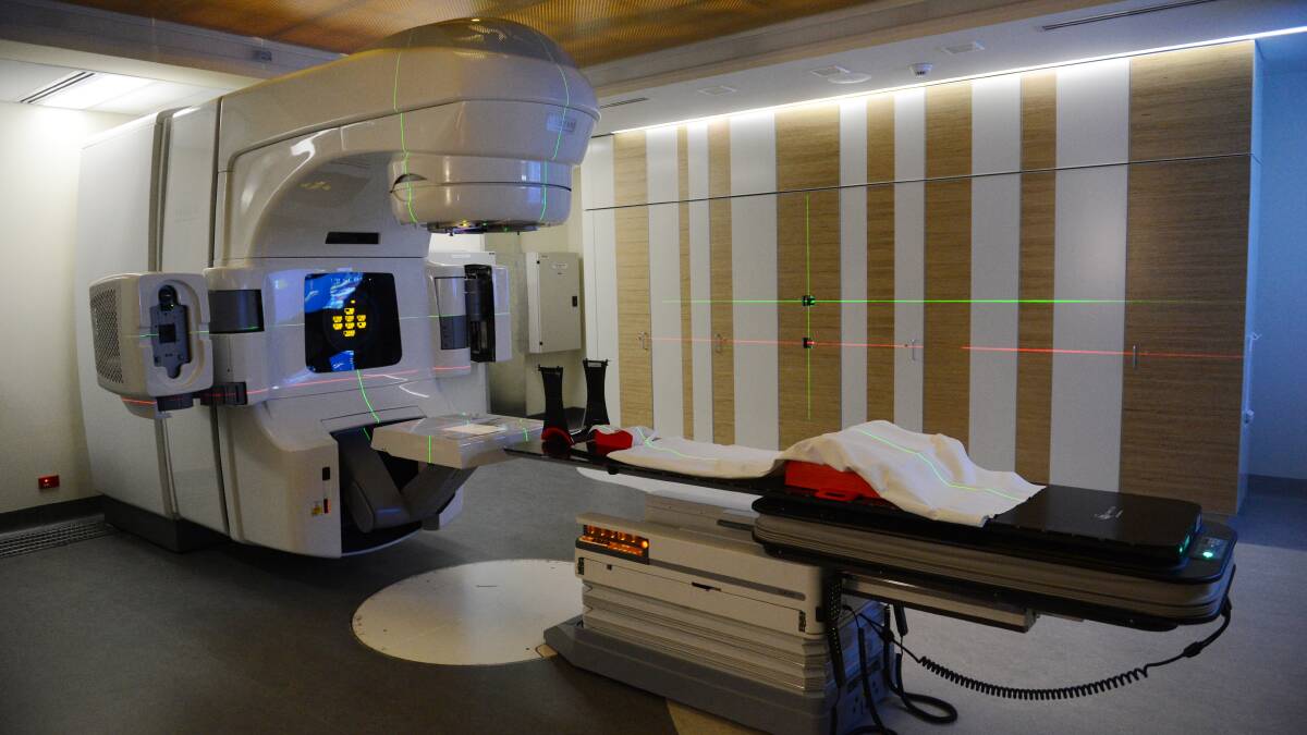  Radiation oncology patients are able to receive treatment at the Ballarat Regional Integrated Cancer Centre. 