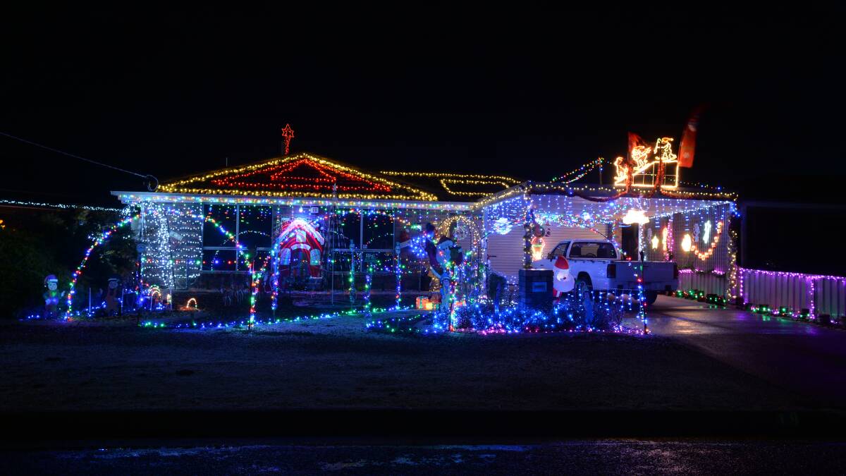 The Squire family's house at 19 Panorama Drive, Delacombe won the people’s choice prize. PICTURE: KATE HEALY