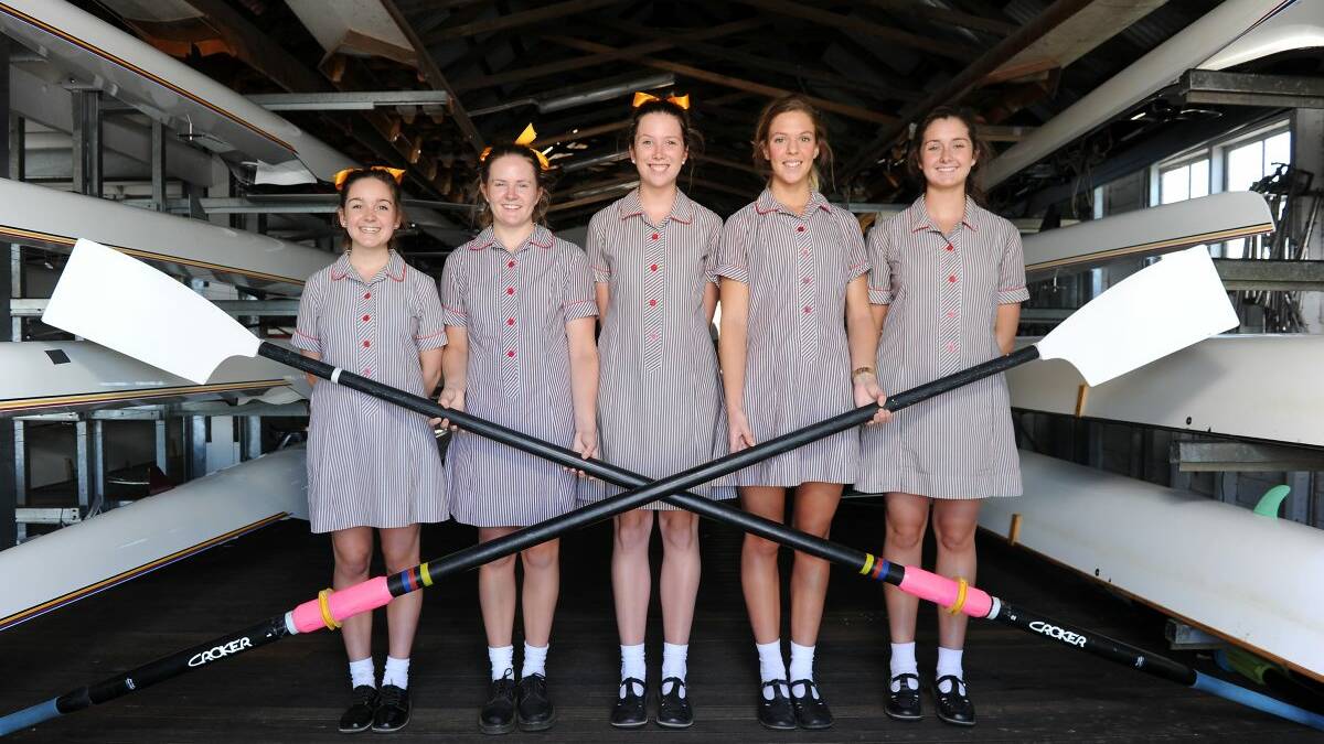 Cox - Ellie Dowling, Stroke - Sarah Maher, Three - Madeline Ross, Two - Hilary Jones, Bow - Marion Peters. FILE IMAGE       