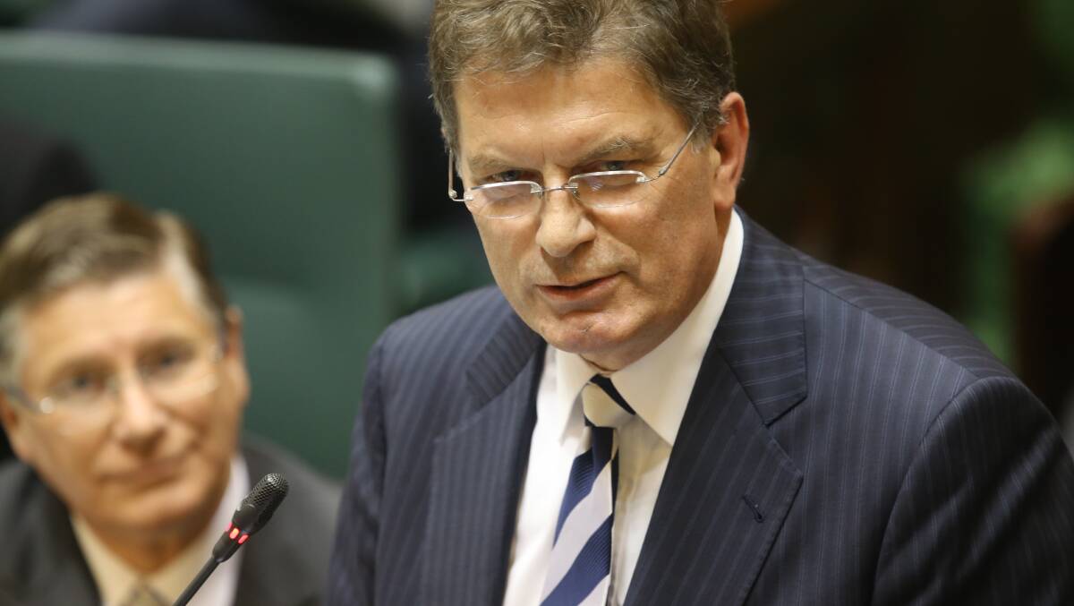 Former premier Ted Baillieu delivers his last speech in the Victorian Parliament this week.