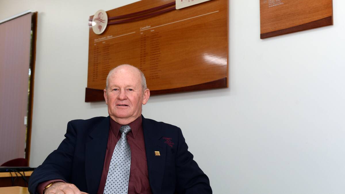 Pyrenees Shire mayor Robert Vance. PICTURES: KATE HEALY
