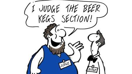 Good Brew Week judges sample Ballarat beer