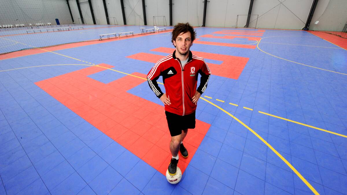 Corey Smith will be coaching at least one of Ballarat FC’s national futsal teams. PICTURE: JEREMY BANNISTER