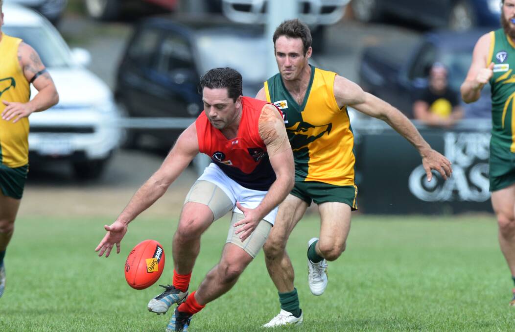  Chris O’Keefe (Bungaree) is part of the initial 50-man interleague squad. PICTURE: KATE HEALY