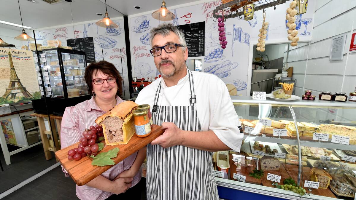 Sophie Marteau and her husband Regis have opened La Kitchen 2U on Sturt Street, after five years of running a catering company.
