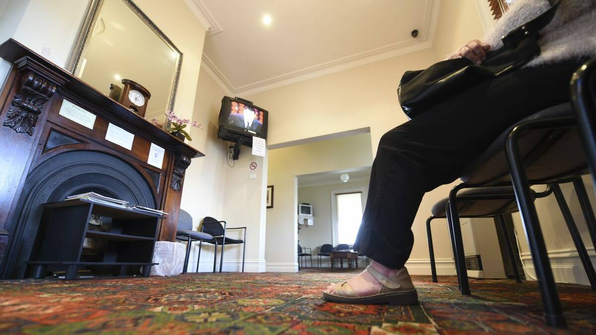 Paying to see a GP is beyond  the reach of poorer people. PICTUREs: LACHLAN BENCE