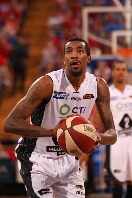 NBL stars like Melbourne United’s Jordan McRae could soon be playing regularly in Ballarat. PICTURE: GETTY IMAGES 
