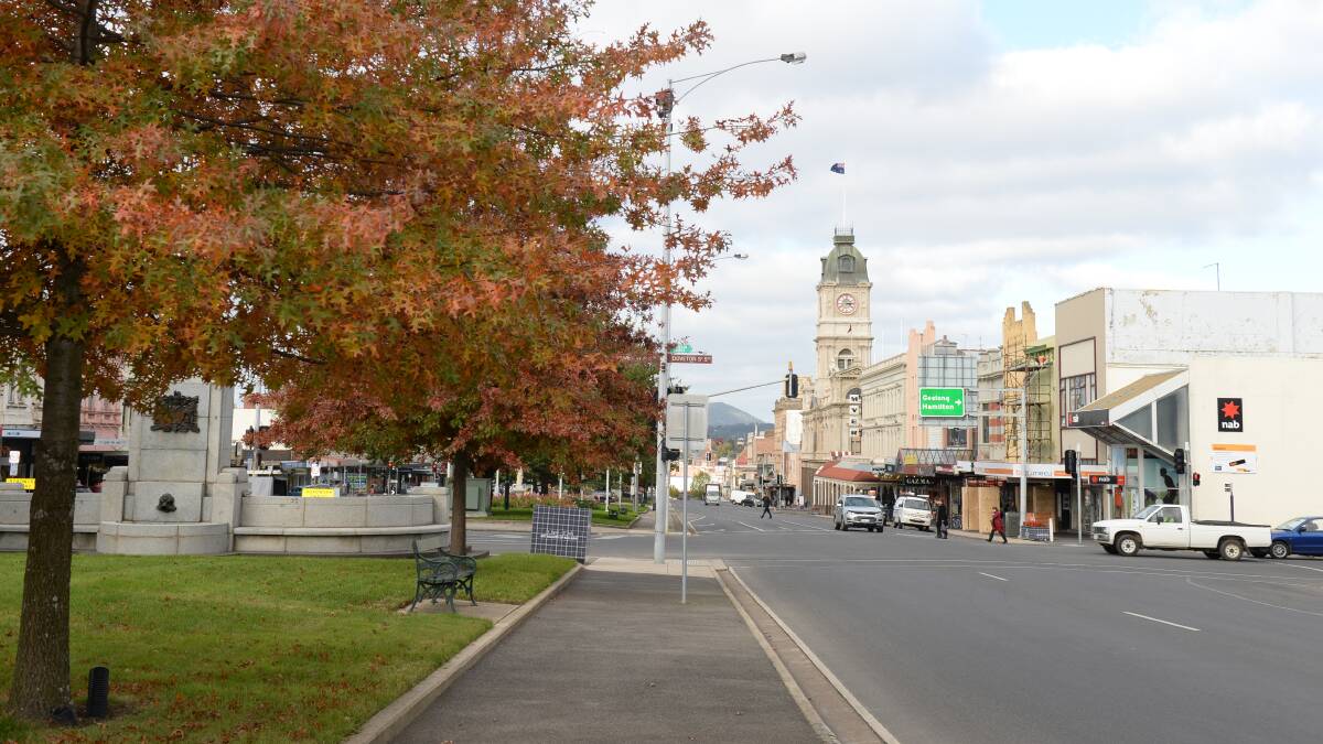 Sturt Street will benefit from a beautification project.