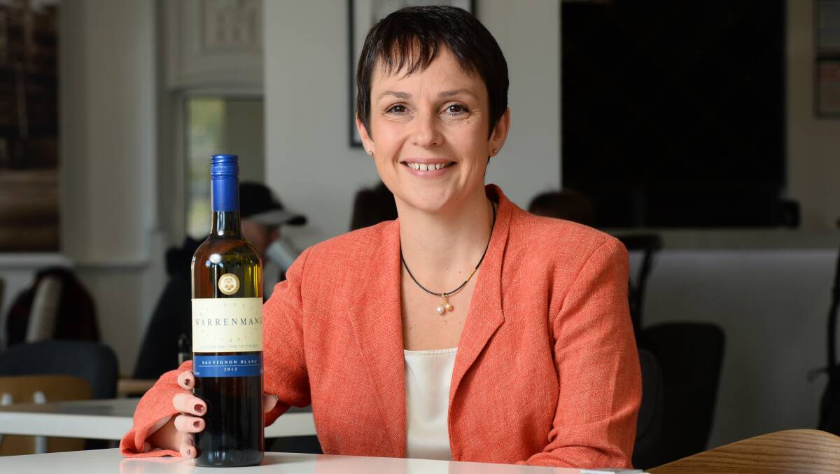  Agriculture Minister Jaala Pulford visited Mount Langi Ghiran Winery on Thursday to reveal a $1 million fund to establish a Victorian Wine Tourism Strategy. PICTURE: ADAM TRAFFORD