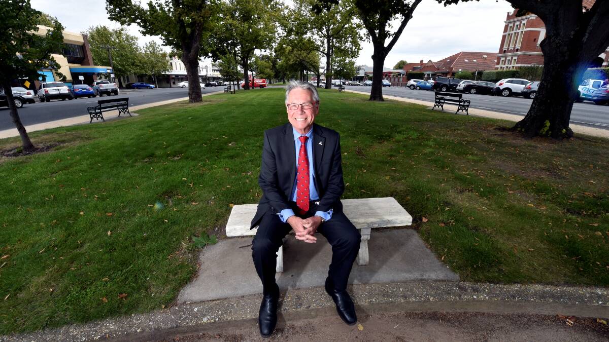 Ballarat Health Services’ foundation and fundraising director Geoff Millar has had a long recovery period after suffering three heart attacks last October. PICTURE: JEREMY BANNISTER