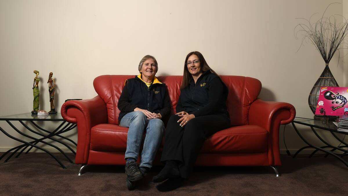 
Ballarat Deaf Social Club secretary Marg Van Leeuwen and president Lisa Taylor. PICTURE: JUSTIN WHITELOCK