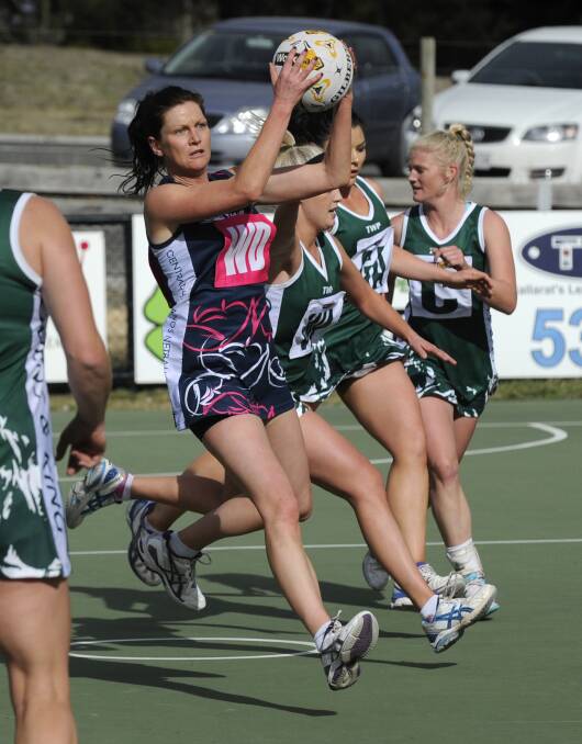  Waubra’s Hana Cleary, pictured in action last year, will represent the Central Highlands again in 2014.