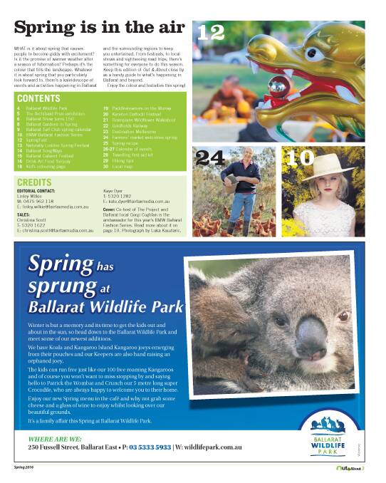 Out & About Ballarat Spring 2016