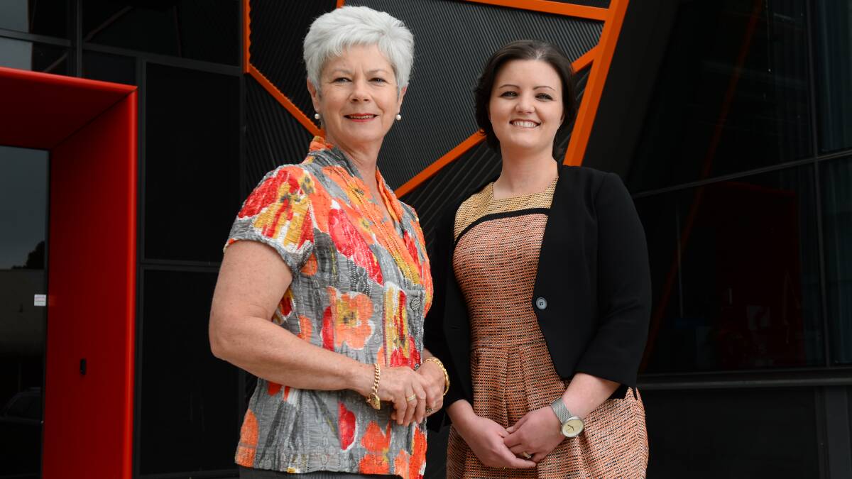 Ballarat leaders Judy Verlin and Stacey Grose believe more women should be in leadership. PICTURE: ADAM TRAFFORD