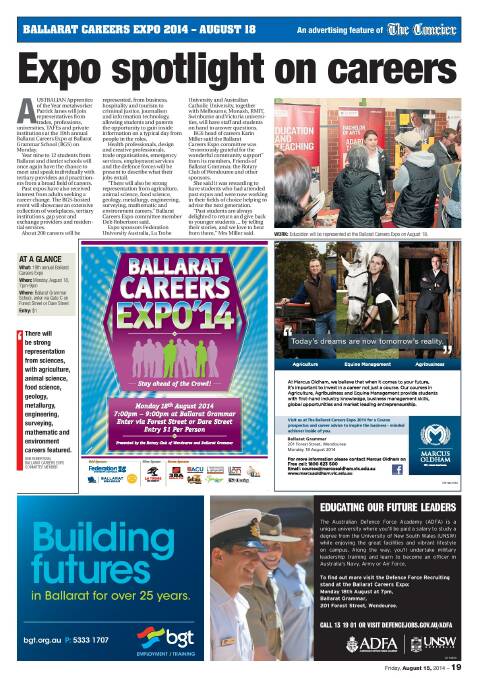 Ballarat Careers Expo 2014